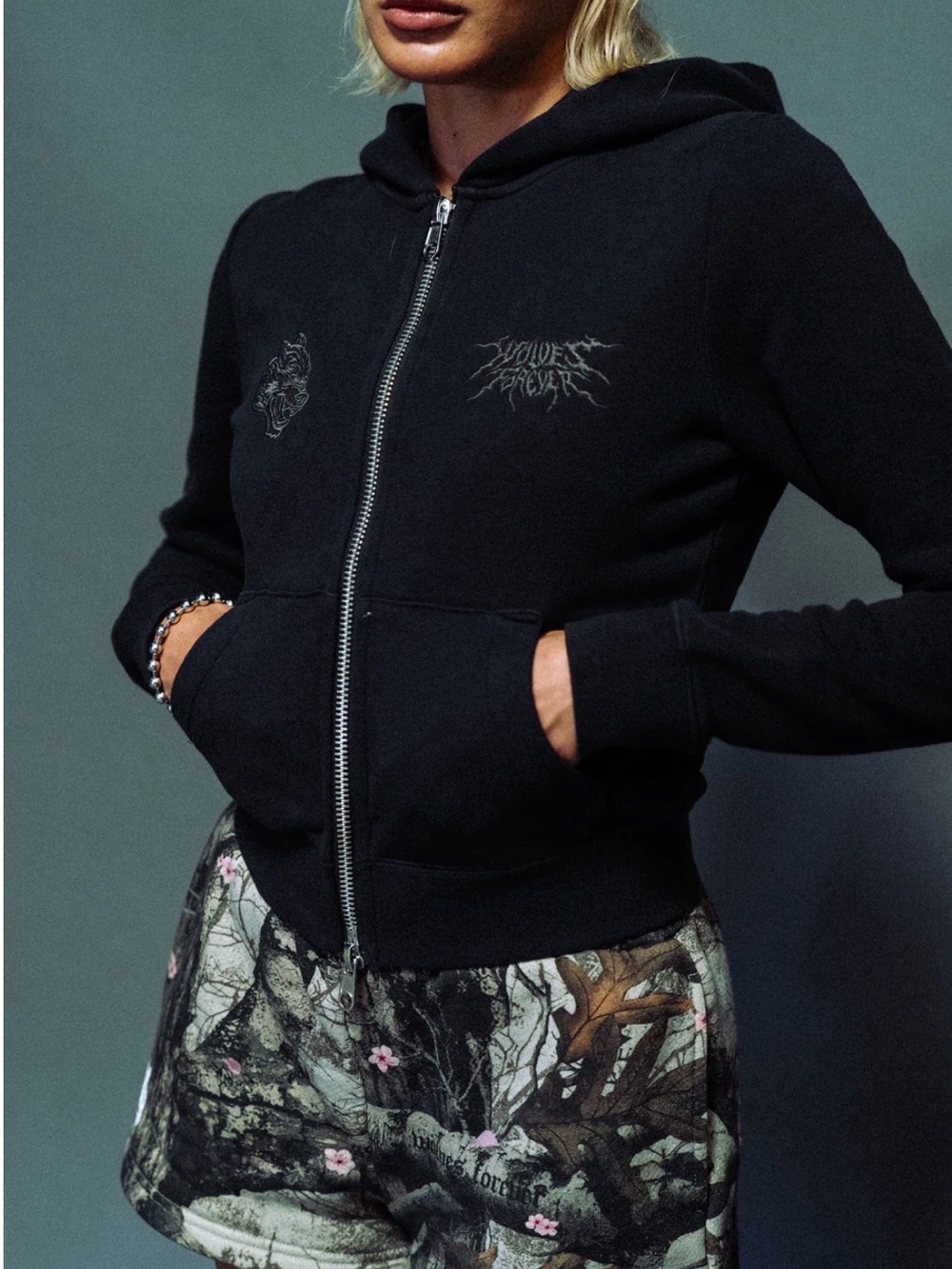 Darc Sport Black Zip-Up Hoodie